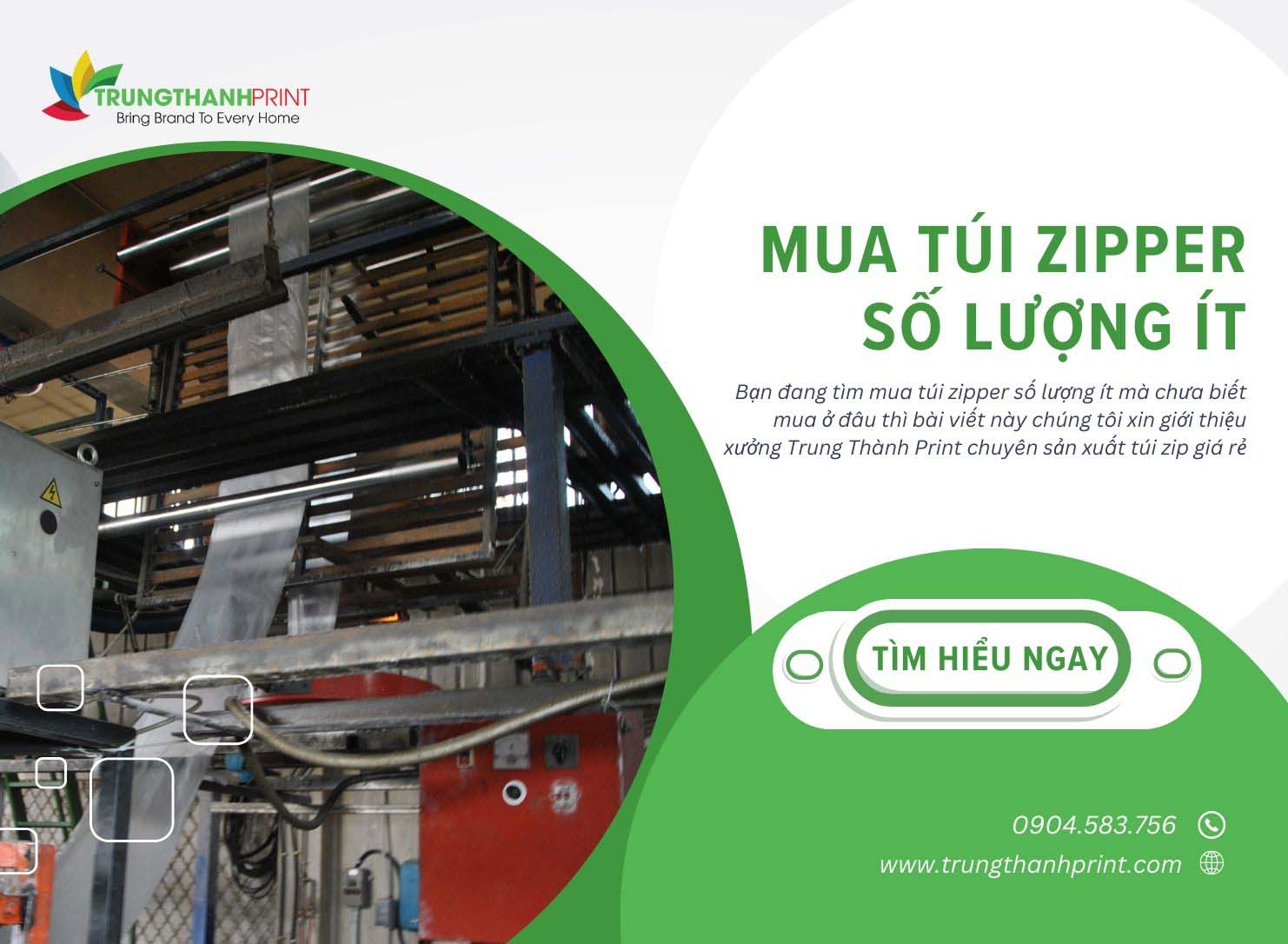 Mua Túi Zipper Số Lượng Ít Ở Đâu TPHCM?