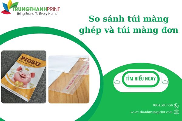 Sự khác nhau giữ bao bì màng đơn và màng ghép