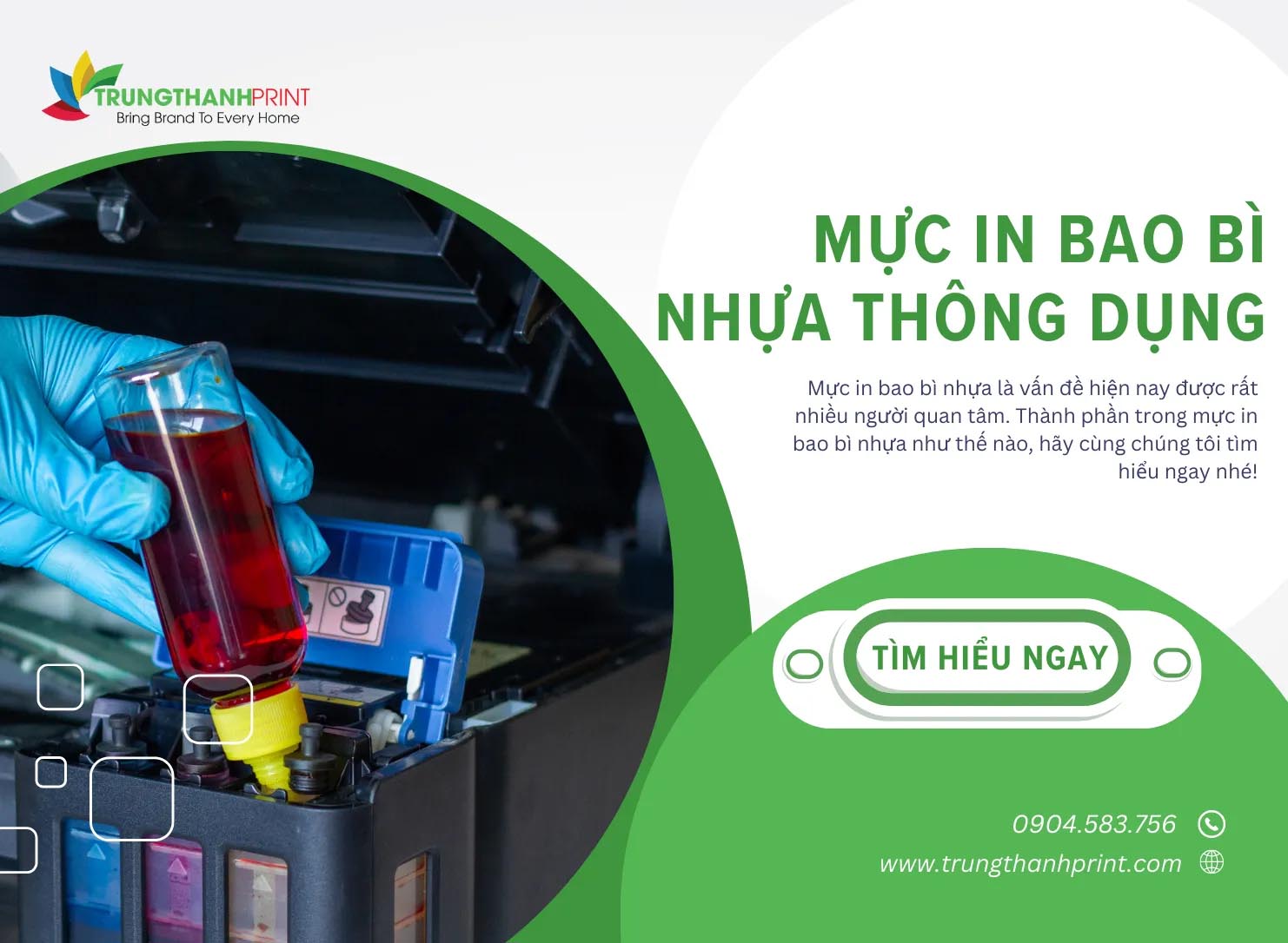 Mực in bao bì nhựa