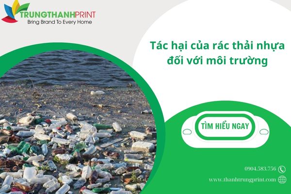 Tác hại rác thải nhựa đối với môi trường